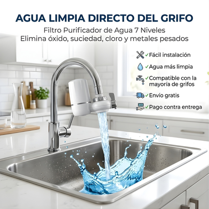 Filtro purificador de agua 7 niveles💦