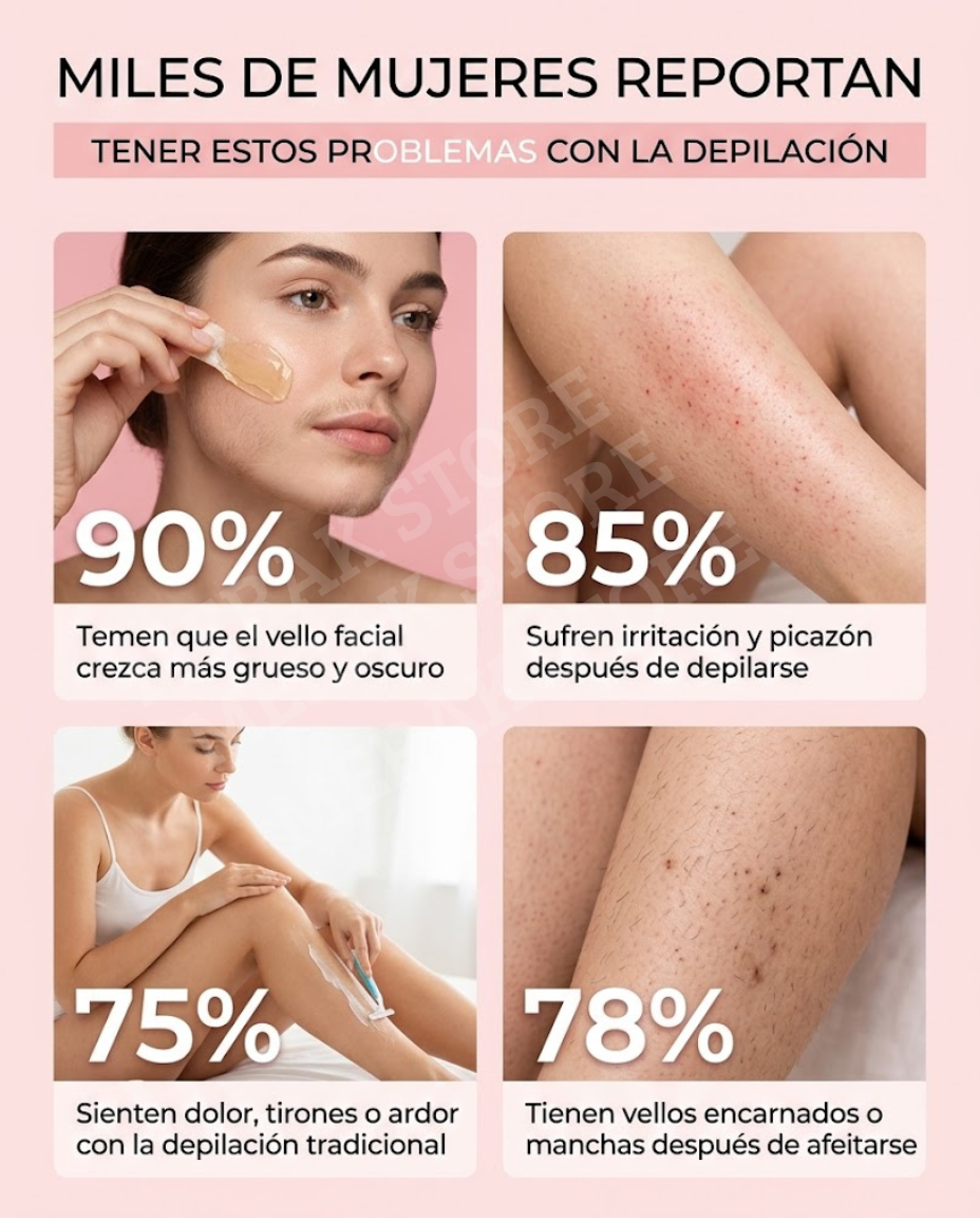 Maquina depiladora recargable 4 en 1✨