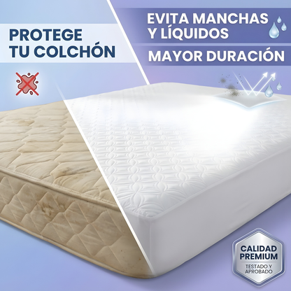 Paga 1 lleva 2 Protector de colchón antifluido + 4 fundas de almohada🌟