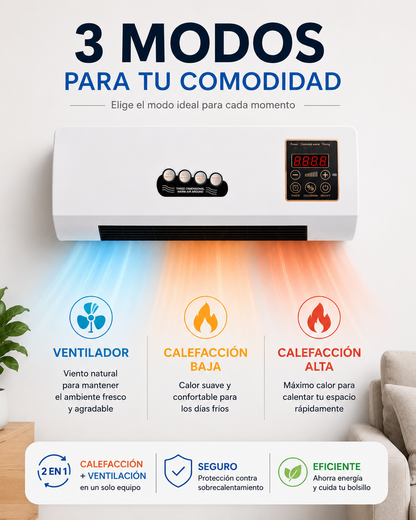 ❄️ Aire Acondicionado Portátil – Frío o calor en cualquier espacio sin instalación ❄️