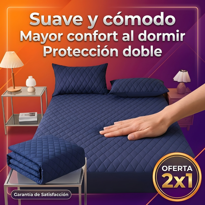 Paga 1 lleva 2 Protector de colchón antifluido + 4 fundas de almohada🌟