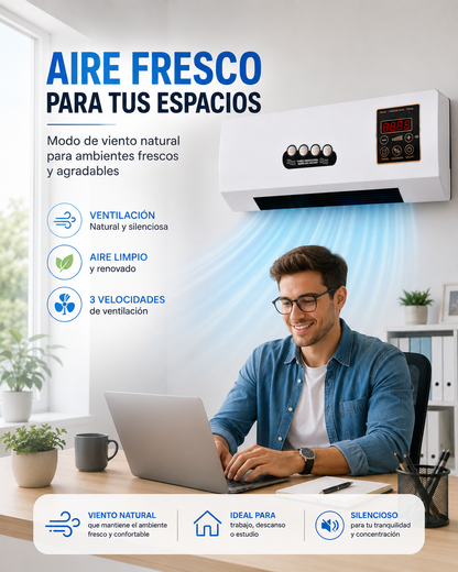 ❄️ Aire Acondicionado Portátil – Frío o calor en cualquier espacio sin instalación ❄️