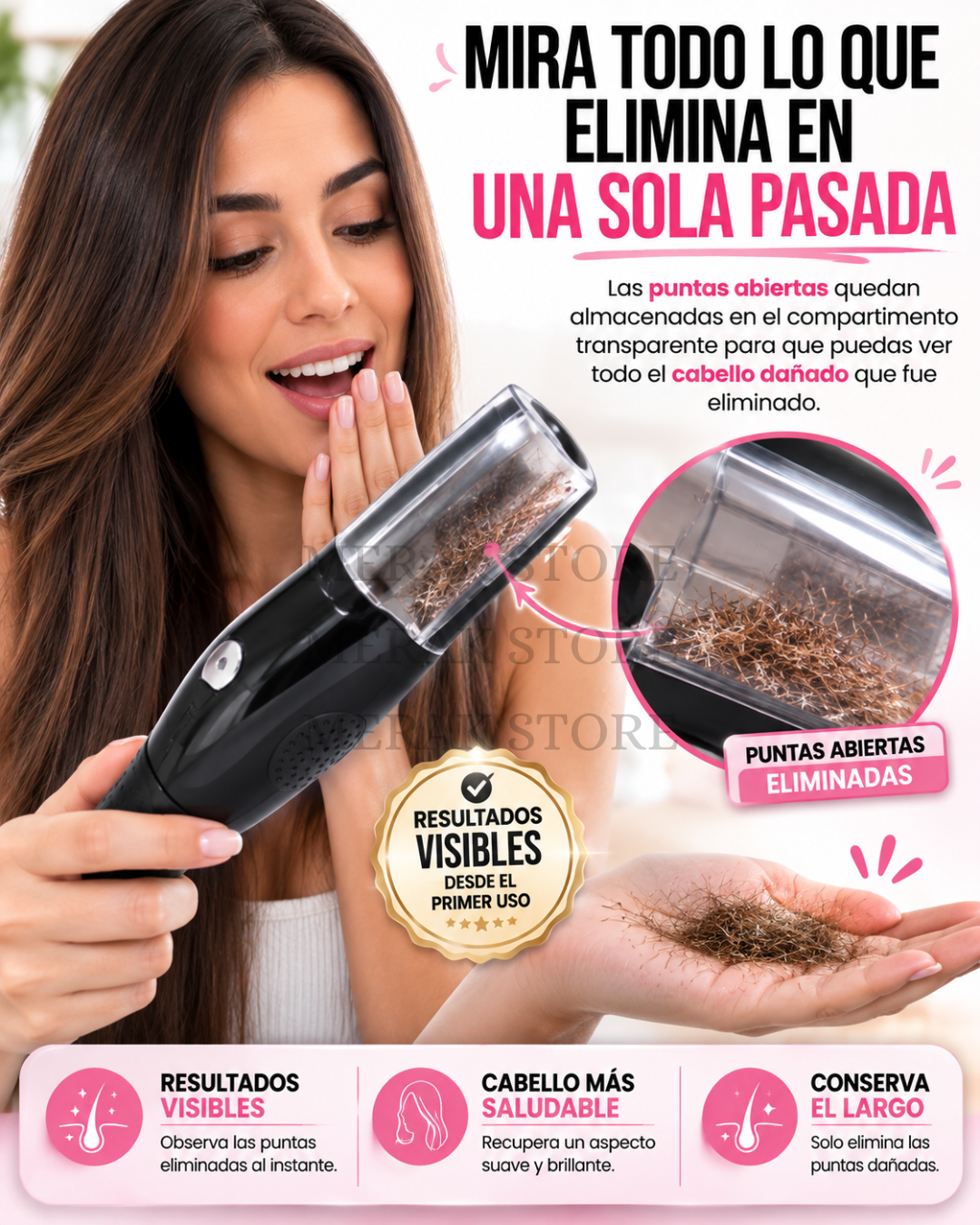 Cortadora De Puntas - Recorta Puntas Abiertas En Minutos💆‍♀️