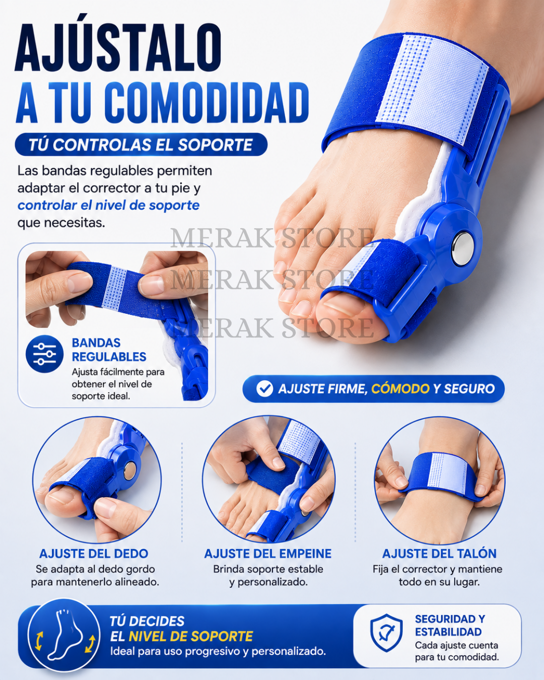 Corrector De Juanetes Ortopedico Compra 1 y Lleva 2🔅