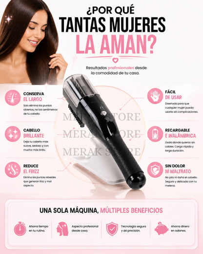 Cortadora De Puntas - Recorta Puntas Abiertas En Minutos💆‍♀️