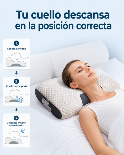 Almohada Cervical Ortopédica lleva 2 paga 1✨
