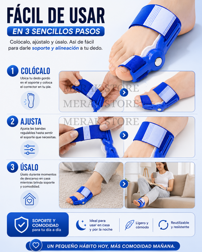 Corrector De Juanetes Ortopedico Compra 1 y Lleva 2🔅