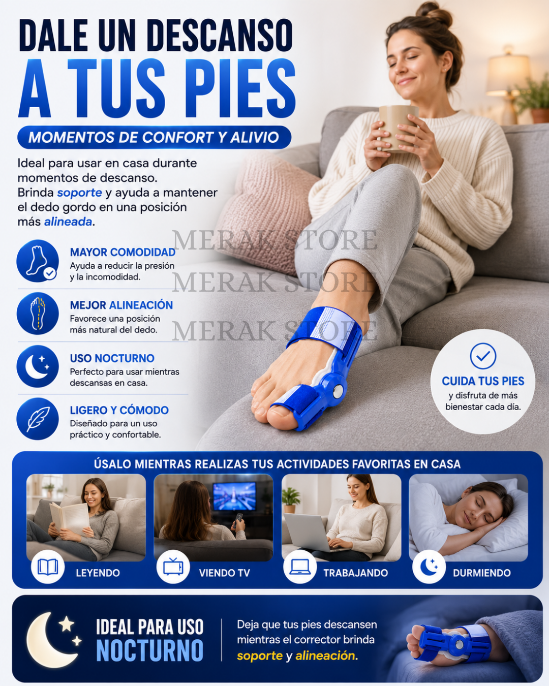 Corrector De Juanetes Ortopedico Compra 1 y Lleva 2🔅