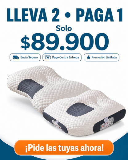 Almohada Cervical Ortopédica lleva 2 paga 1✨