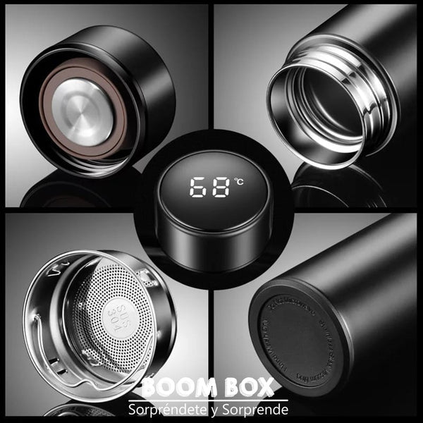 SUPER COMBO RELOJ SMARTWATCH  Y68+ AUDIFONOS I12 + TERMO DIGITAL