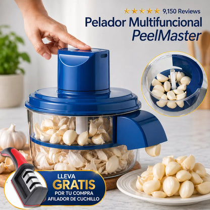 Pelador Multifuncional PeelMaster + Afilador de cuchillos gratis